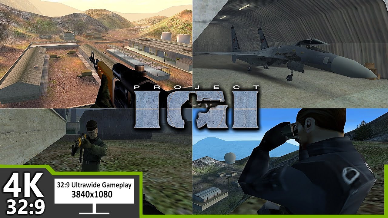 PROJECT I.G.I. (I'm going in) Gameplay #2 - 32:9 Aspect Ratio (Resolution Fix, FOV fix, DG VODOO)