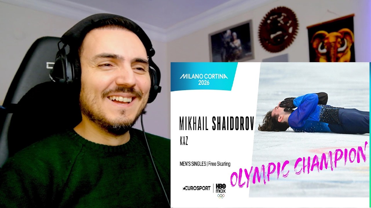 🥇Милан Кортина 2026 | Михаил ШАЙДОРОВ (КАЗ) | Мужское одиночное катание – Реакция на произвольную...