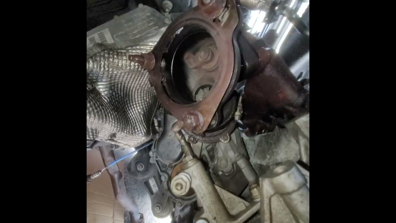 13-19 Ford Taurus SHO 3.5L rear turbo replacement#ford#ecoboost#twinturbo#diy#mechanic#taurus#sho