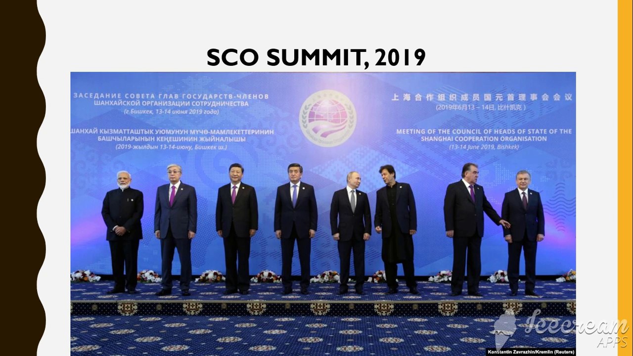 SCO summit 2019 #SCO #scosummit #currentaffairs #thehindu