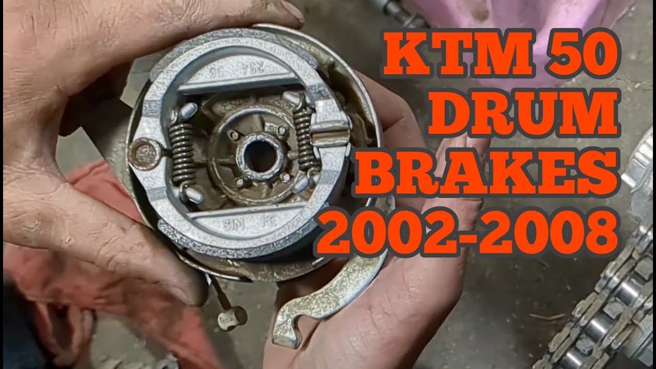 Don't Fight It! Easy KTM Drum Brake Shoe Install