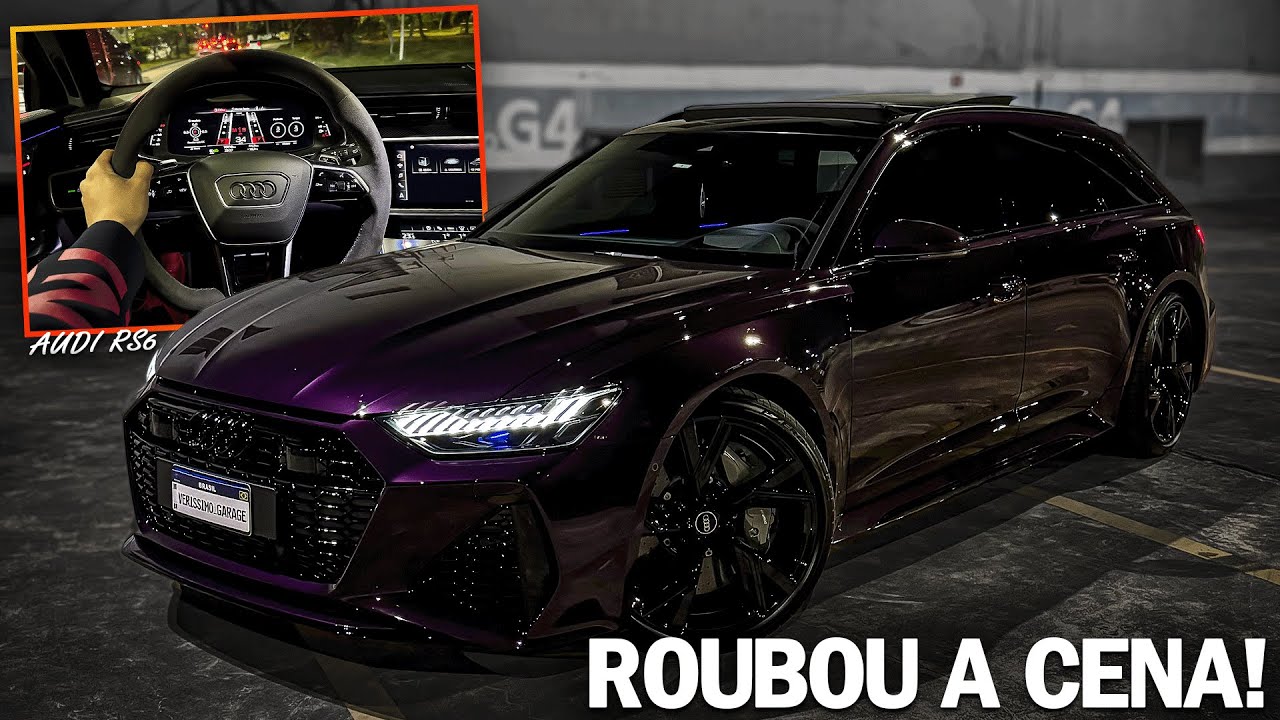 ROUBANDO A CENA NA PORTA DE BALADA DE AUDI RS6 V8 BITURBO!