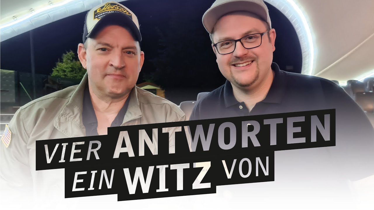 Vier Antworten - Ein Witz von... Christian Kahrmann | Folge 95