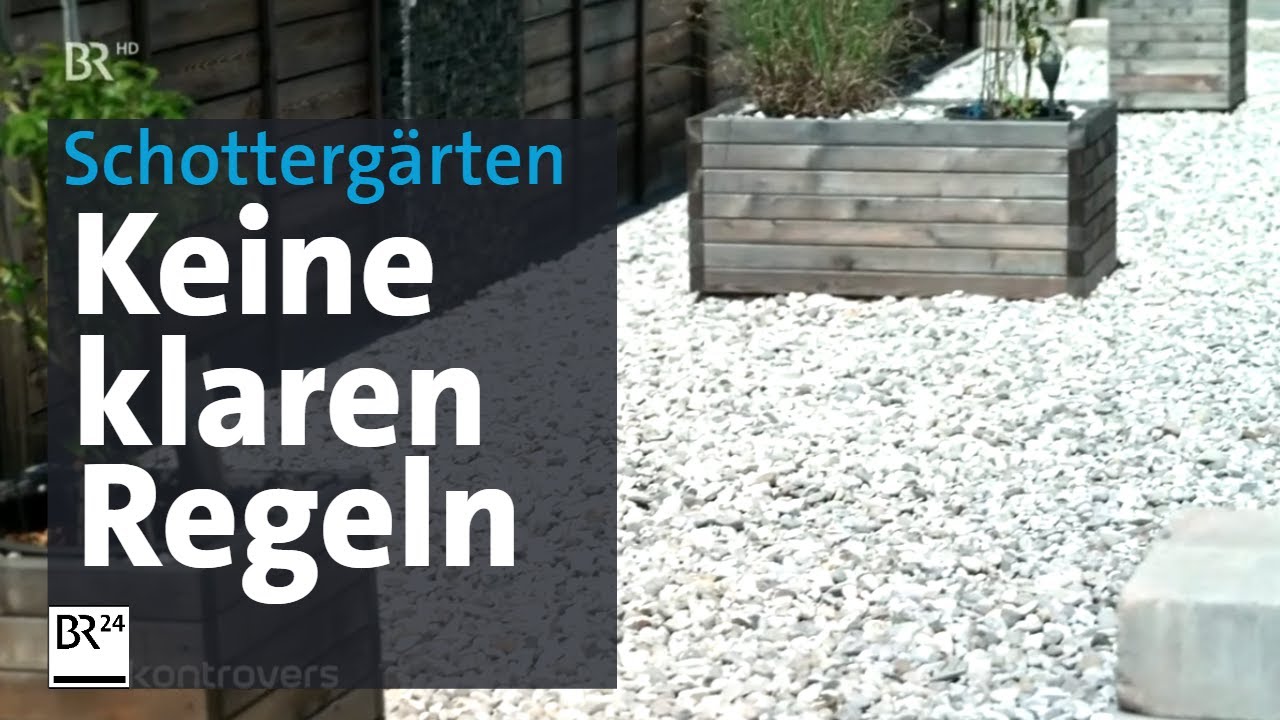 Hitze in Bayern: Streit um Schottergärten | Kontrovers | BR24