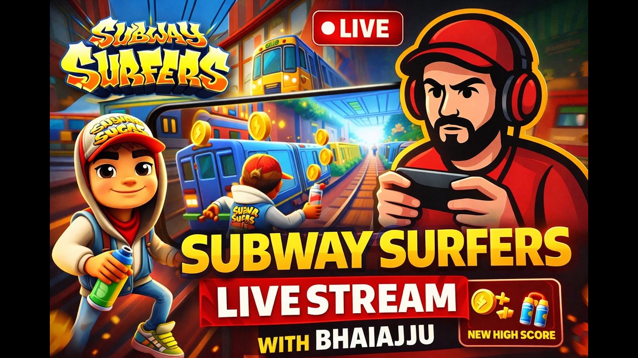 ✅ Subway Surfers Live 🔴 High Score Challenge | Aaj Record Todenge