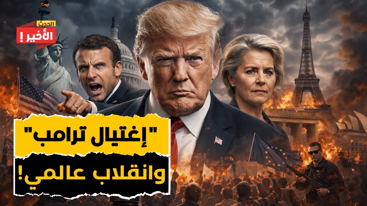 انقلاب عالمي: أوروبا تعلن حرب تكسير العظام.. ومحاولة اغتيال ترامب تهز أمريكا في غضب شعبي لعزل ترامب!