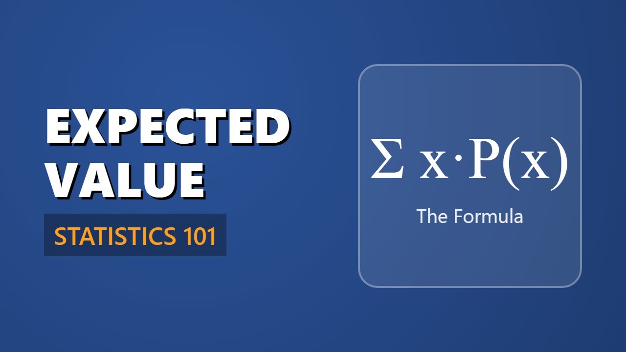 Mean of Discrete Random Variable: Expected Value (Formula & Examples)