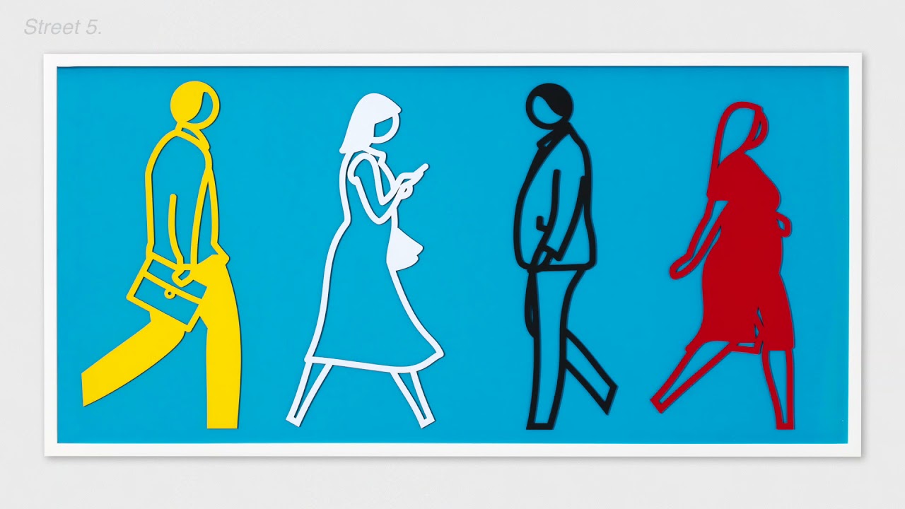 Julian Opie: Street.