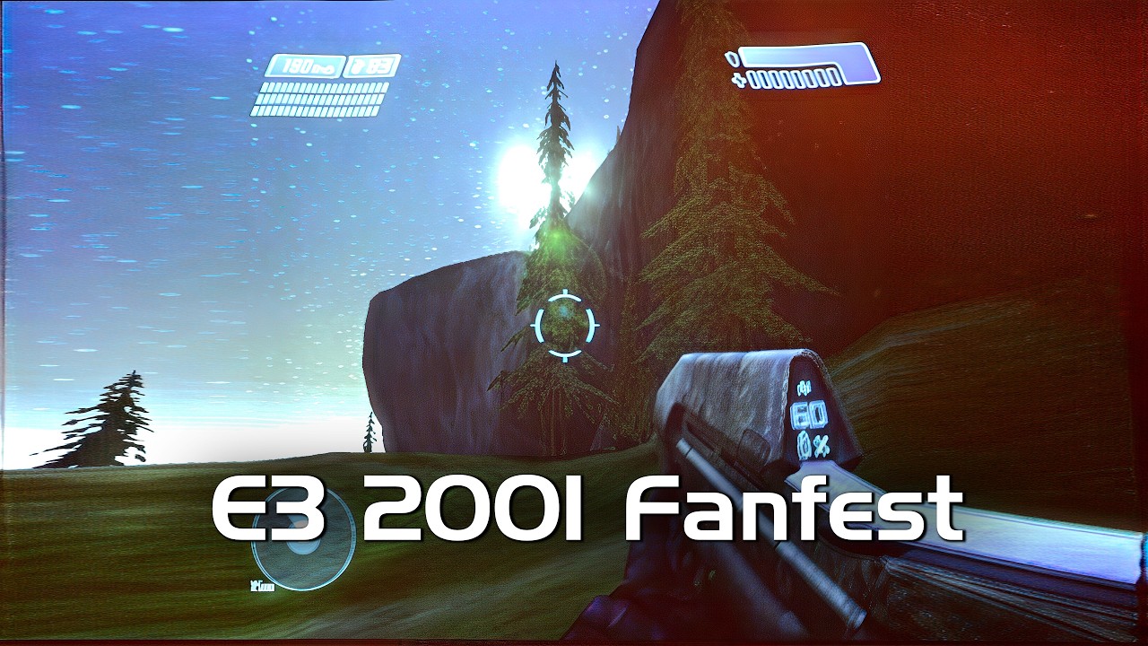 Halo E3 2001 Fanfest Halo [The Level] Demo (4k30fps Upscaled)