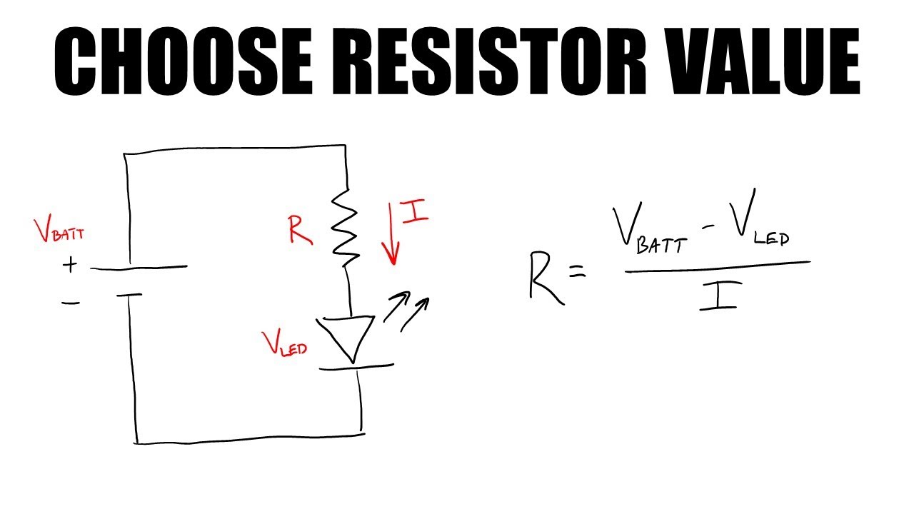 LED Circuit Design: Choose Resistor Value
