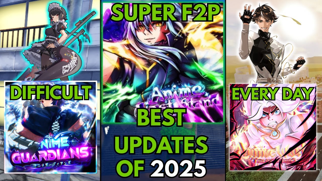 Top 5 BEST Anime Tower Defense Updates of 2025