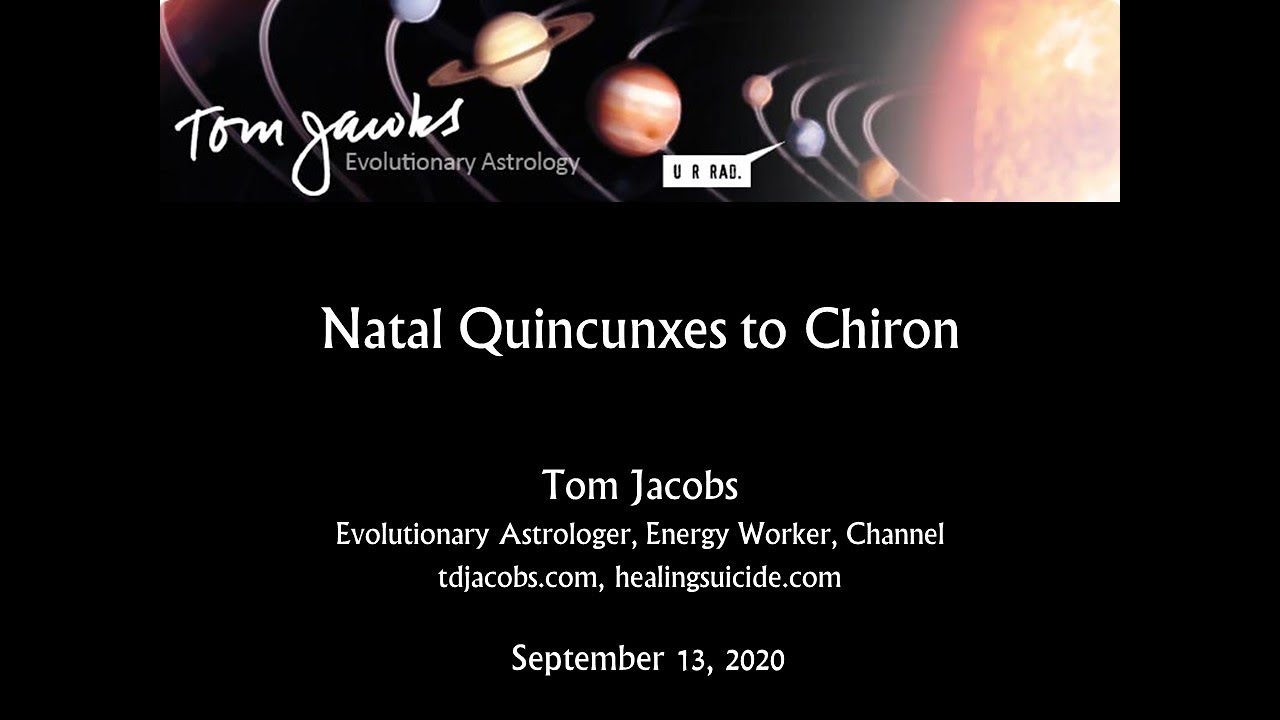 Natal quincunxes to Chiron