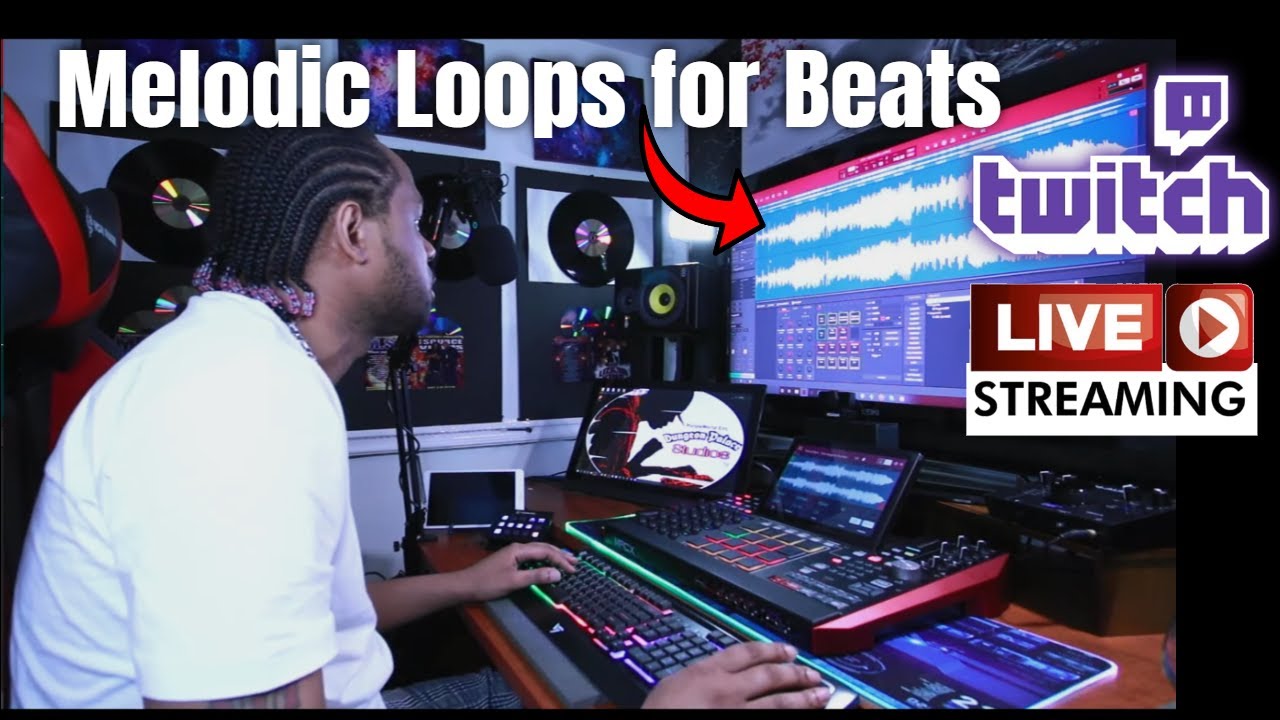 Melodic Loops - MPC X Beat Making  - LIVE COOK UP - Twitch Stream 10/5/21
