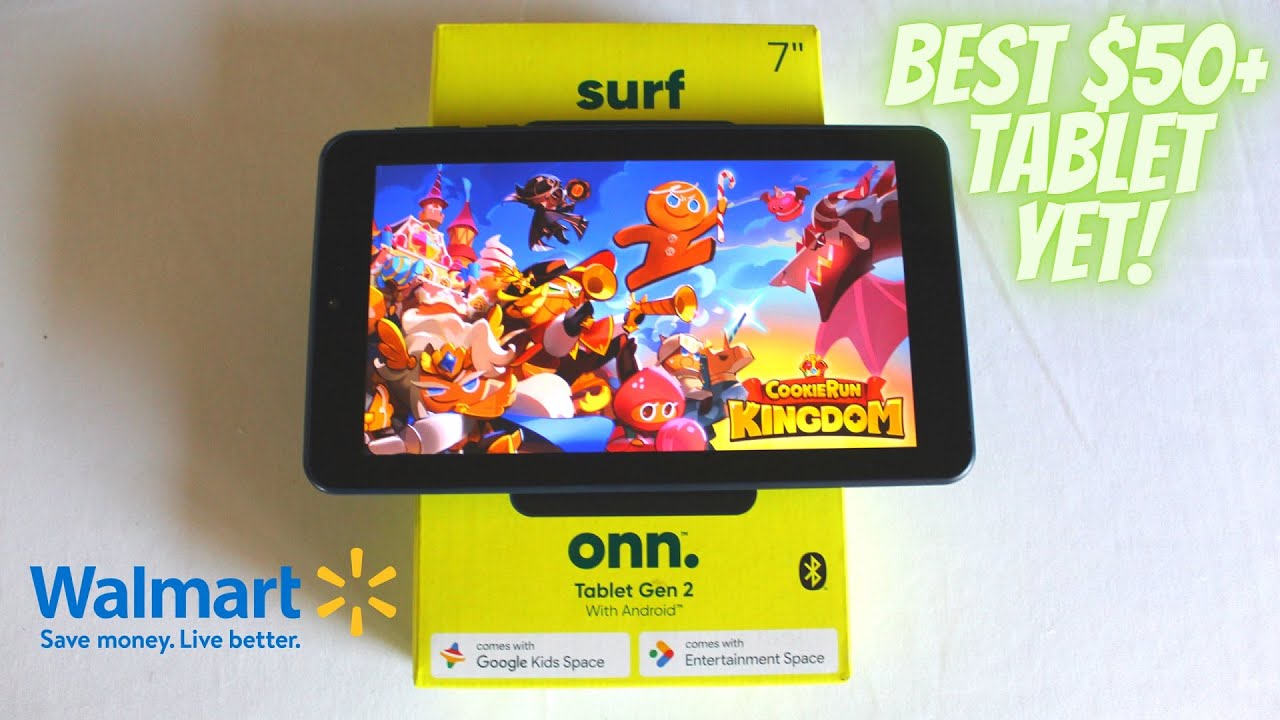 Onn Surf 7" Android 11 Go Tablet Gen 2.5 Unboxing & 1st Impressions! | Great For Kids?