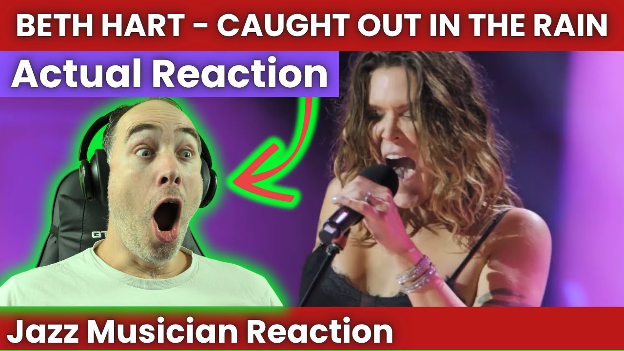 🔥🔥 Holy Cow Did Beth Hart Crush That Song!  Jazz Musician Reacts to Caught Out In The Rain Live