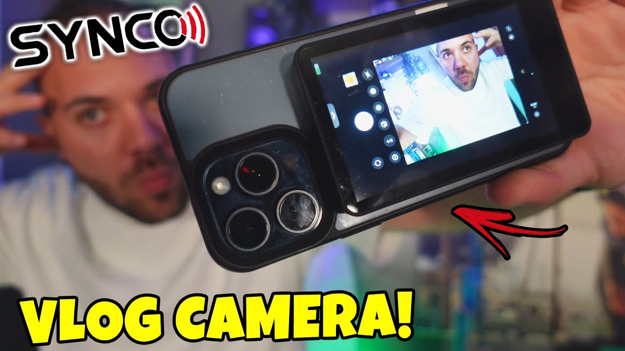TRASFORMA IL TUO SMARTPHONE IN UNA VLOG CAMERA GRAZIE A QUESTO GADGET | SYNCO XVIEW M4!