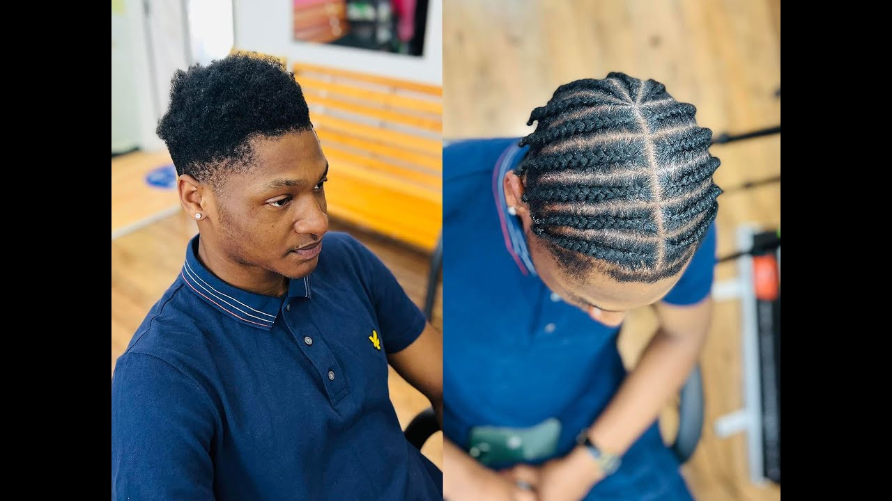 How To Feed In Side Braids / Popsmoke Braids With Marley Hair Extensions | My Grip Game