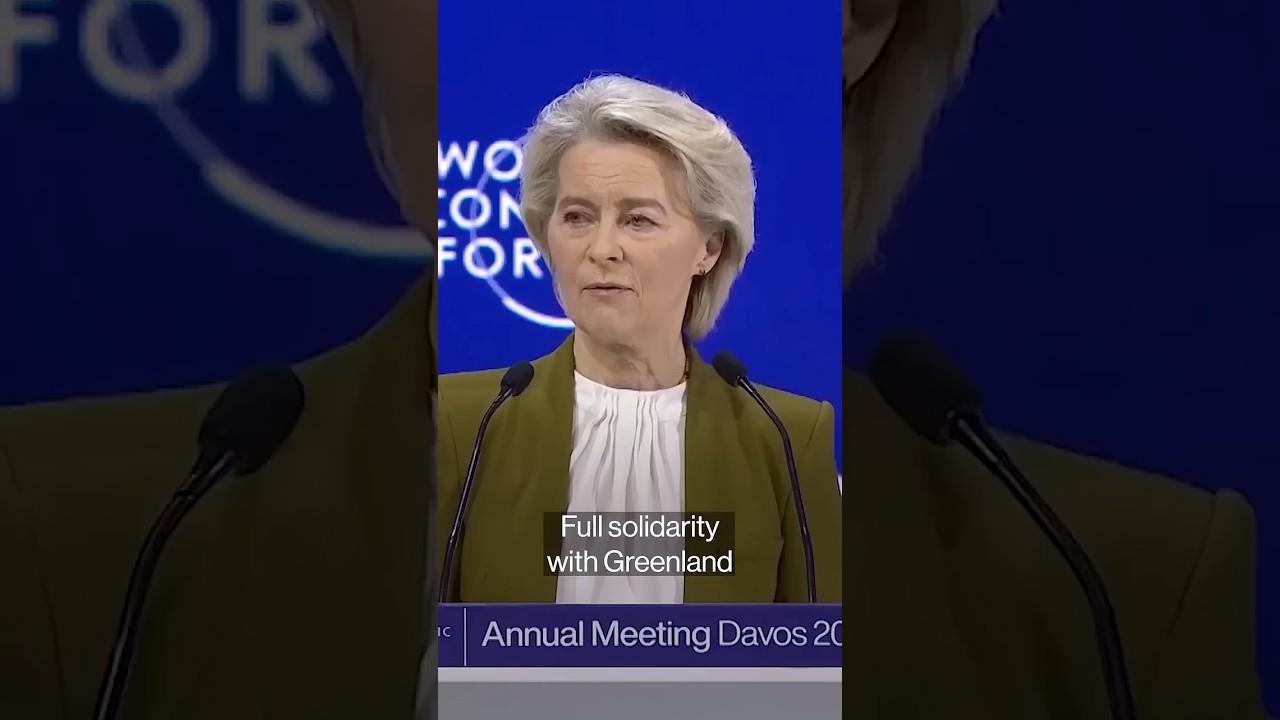 Greenland Sovereignty Is 'Non-Negotiable:' Von Der Leyen at Davos