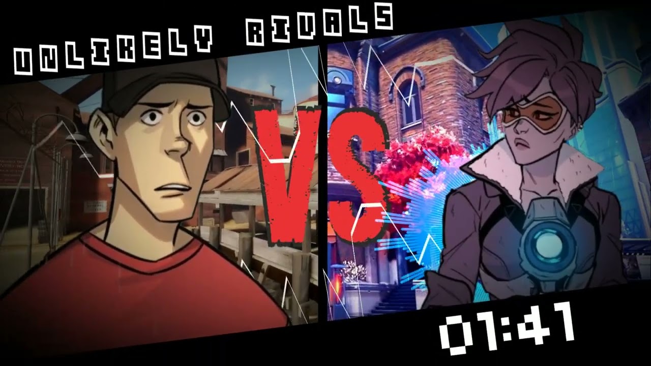 Unlikely Rivals (but Scout and Tracer sings it) - FNF Cover/Remix