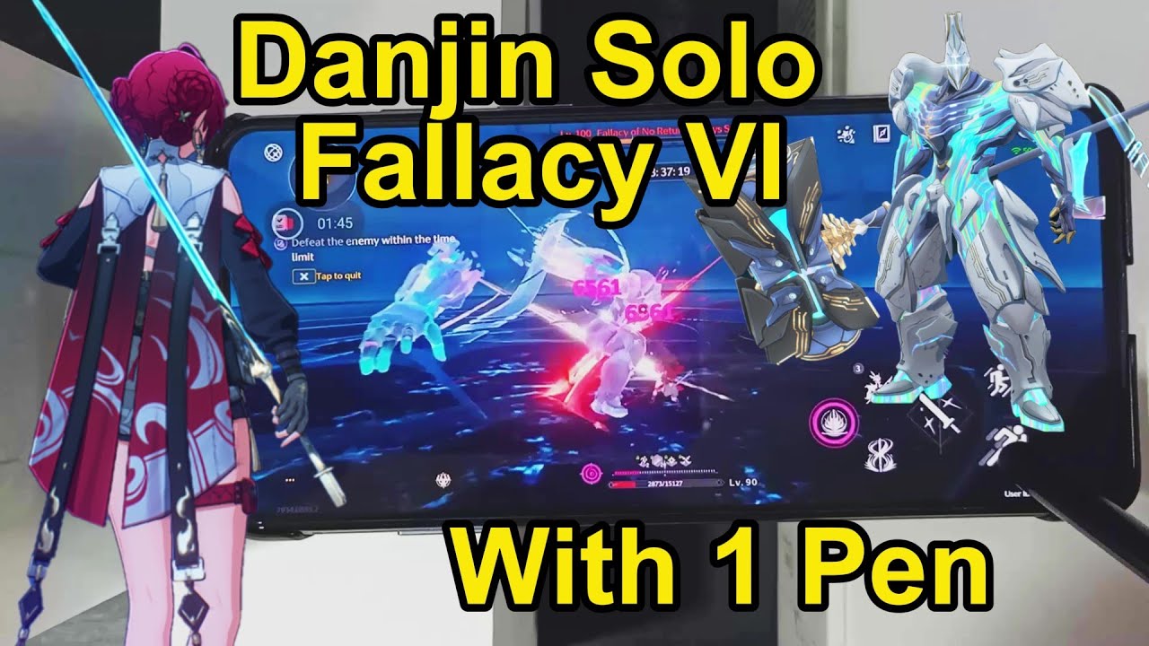 Danjin Solo Hologram Fallacy VI (1Hand Mobile Gaming) | Wuthering Waves
