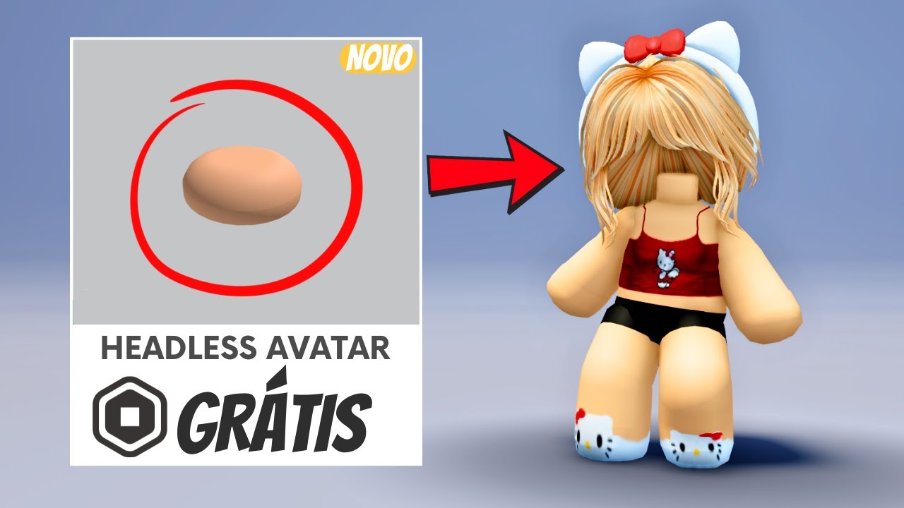 NOVO BUG PARA FICAR SEM CABEÇA NO ROBLOX!😱🔥