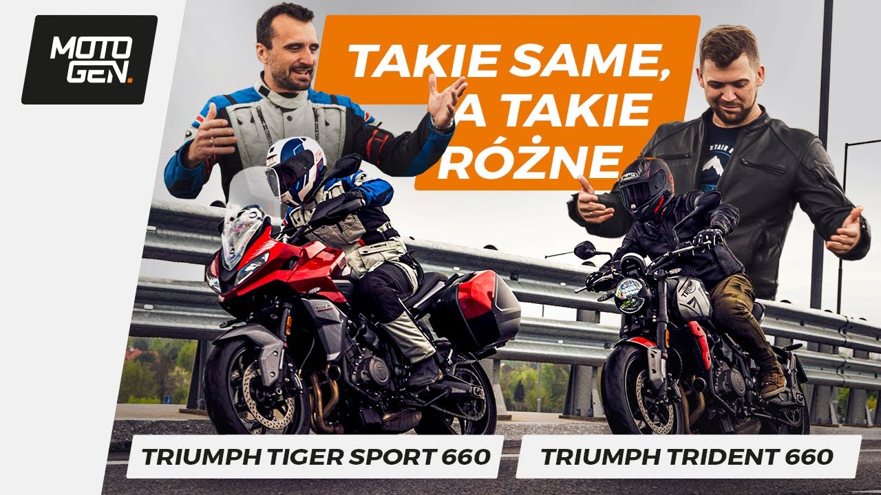 Nowy Triumph Tiger Sport 660 & Triumph Trident 660 🏍️🏍️ test opinia, por&oacute;wnanie 🔥💪 kt&oacute;ry dla kogo?