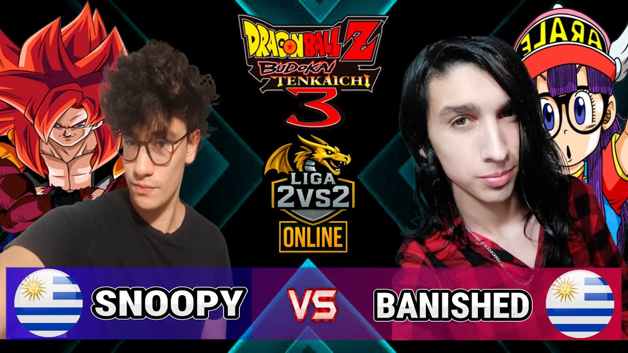 SNOOPY vs BANISHED FT5 - Liga 2vs2 - Dragon Ball Z Budokai Tenkaichi 3