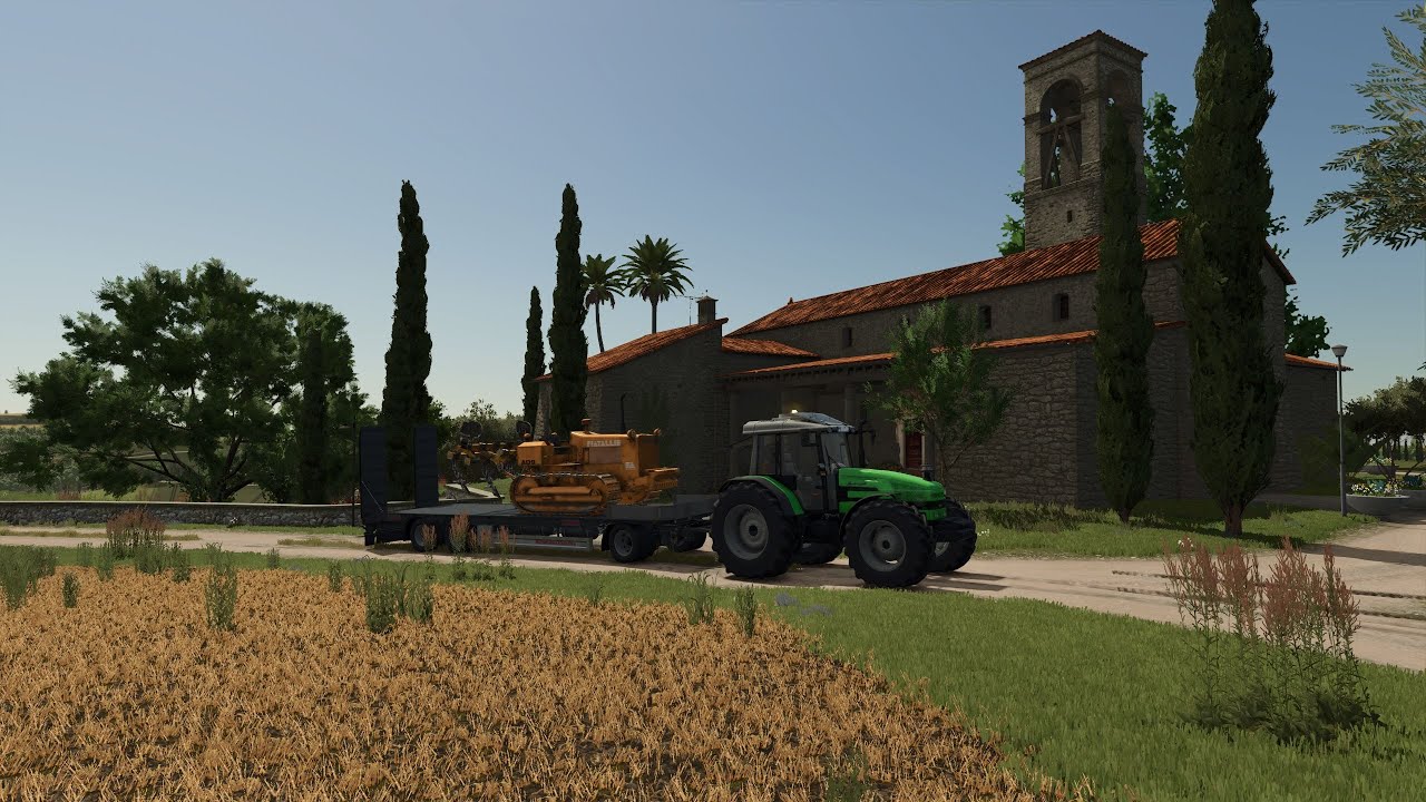 Fiat-Allis AD9 in campo! Etruria - FS25