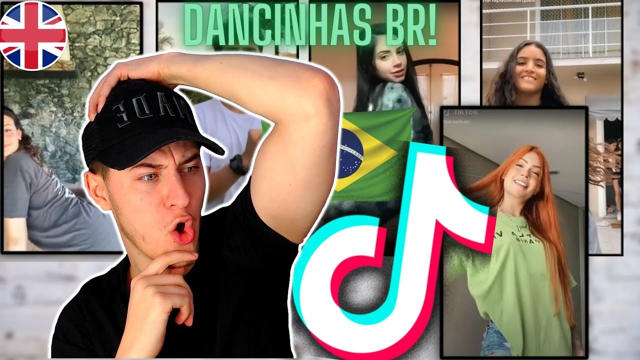 GRINGO REAGE AS DANCINHAS DO TIKTOK BRASIL!!