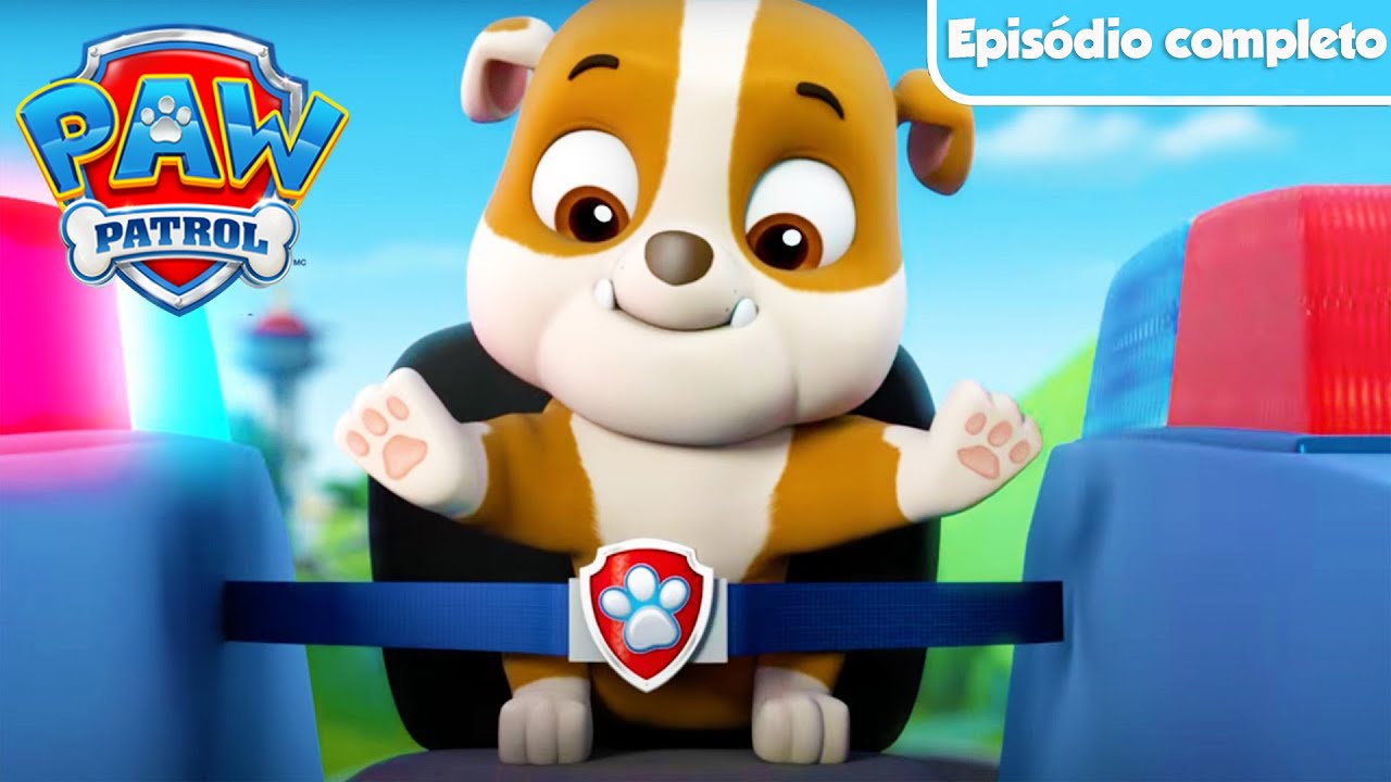 Os filhotes conhecem o Rubble -  EPISÓDIO COMPLETO  - Patrulha Canina PAW Patrol