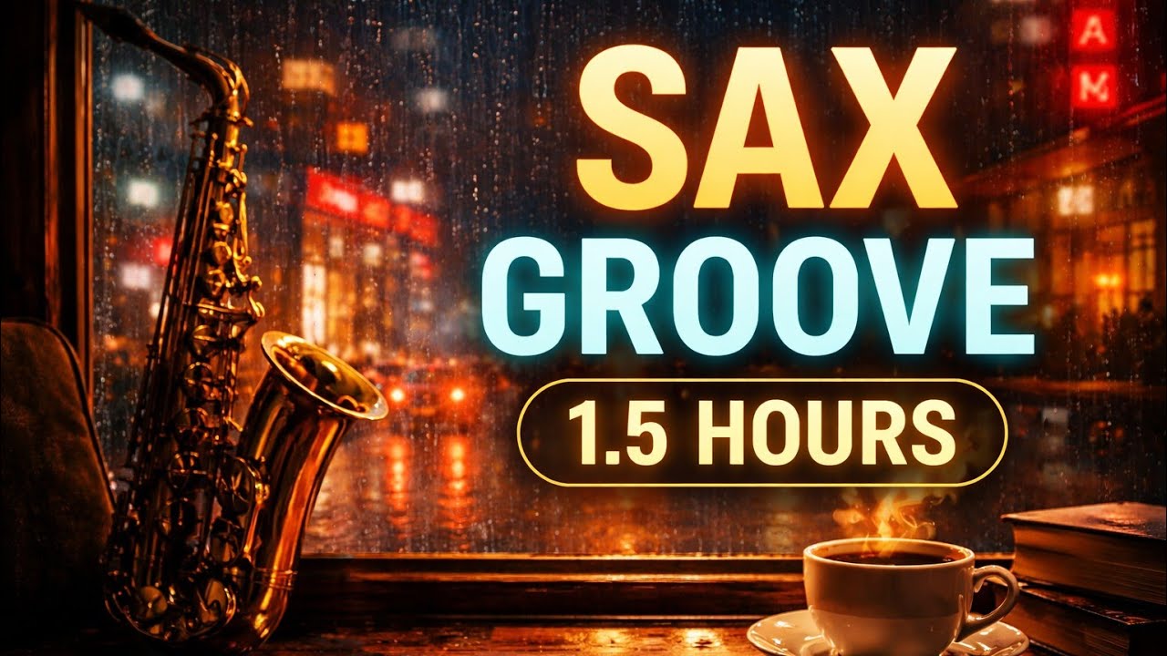 Smooth Sax Lofi Groove 🎷 Night Drive Vibes (1.5 Hours)