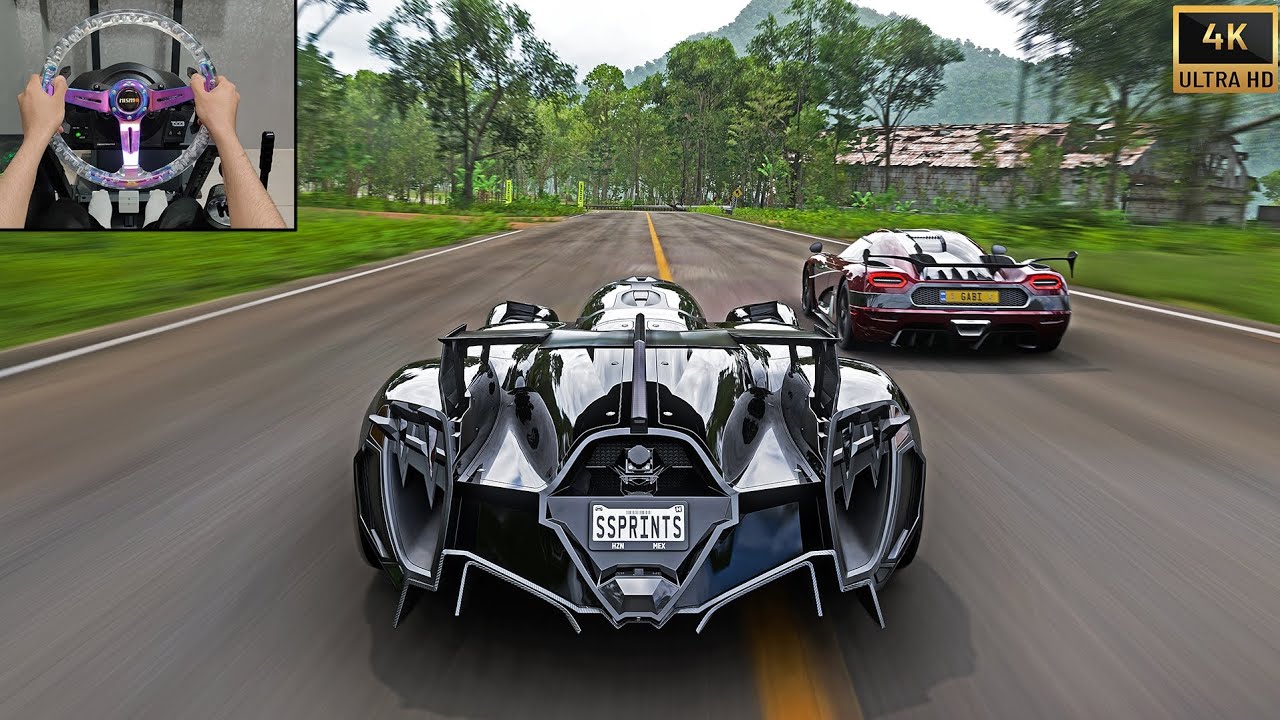 1250HP Raser Tachyon Goliath Race | Forza Horizon 5 Steering Wheel Gameplay