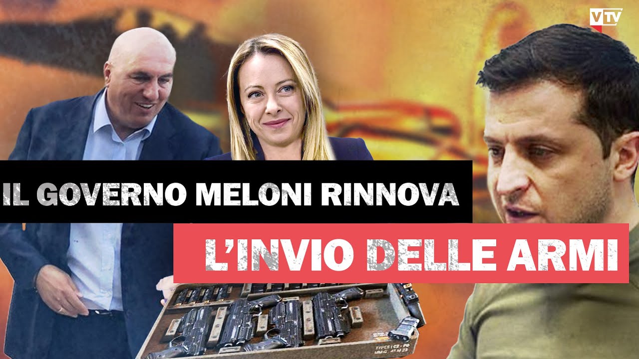 Il governo Meloni rinnova l'invio delle armi - Dietro il Sipario - Talk Show
