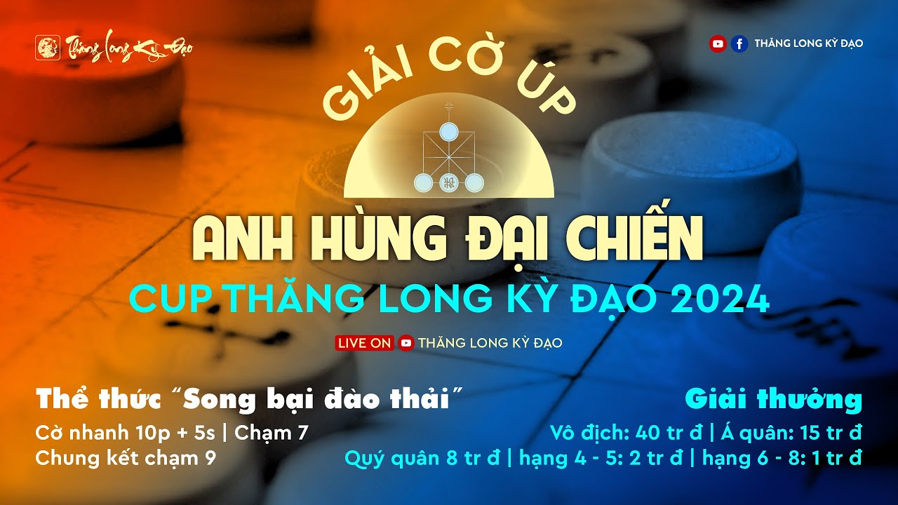 [LiveCoUp] Vũ Khánh Hoàng (Kỳ Hữu) vs Trần Mã Siu (Sài Gòn) | cup “Anh Hùng Đại Chiến” 2024
