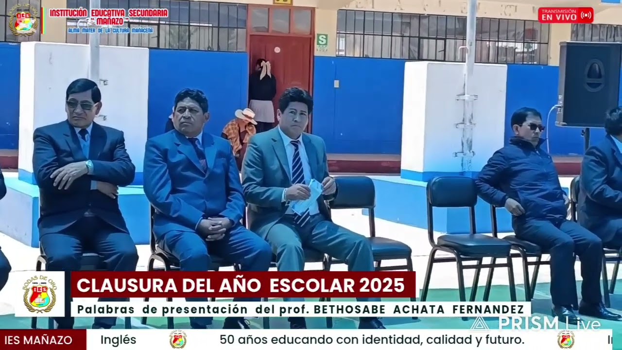 ceremonia de clausura del año escolar ies mañazo 2025