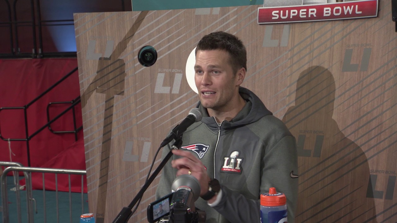 Panini America Super Bowl Kid Reporter Joseph Perez's Poignant Moment with Tom Brady
