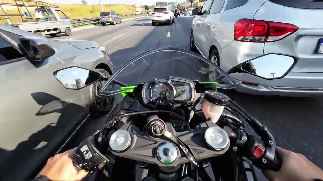 PRIMEIRO DIA DA NINJA ZX6R - KAWASAKI 