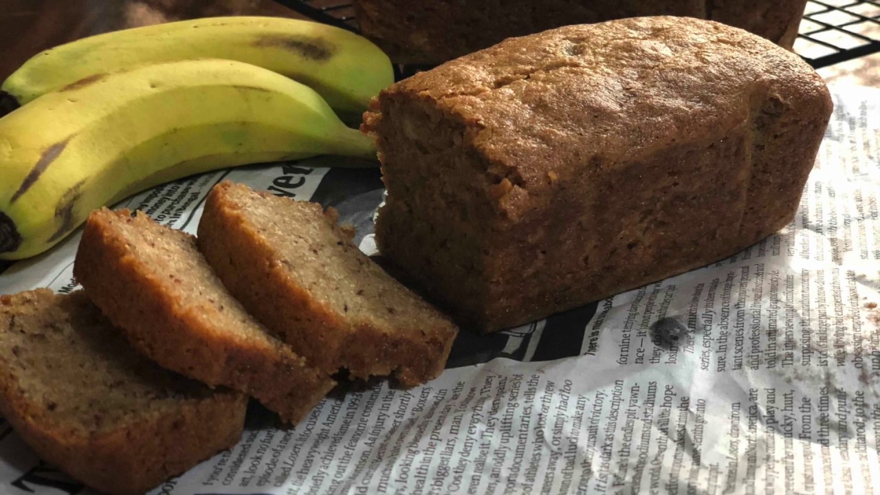 केले का केक टेस्टी और हेल्थी |Banana Bread/tea cake  Eggless recipe