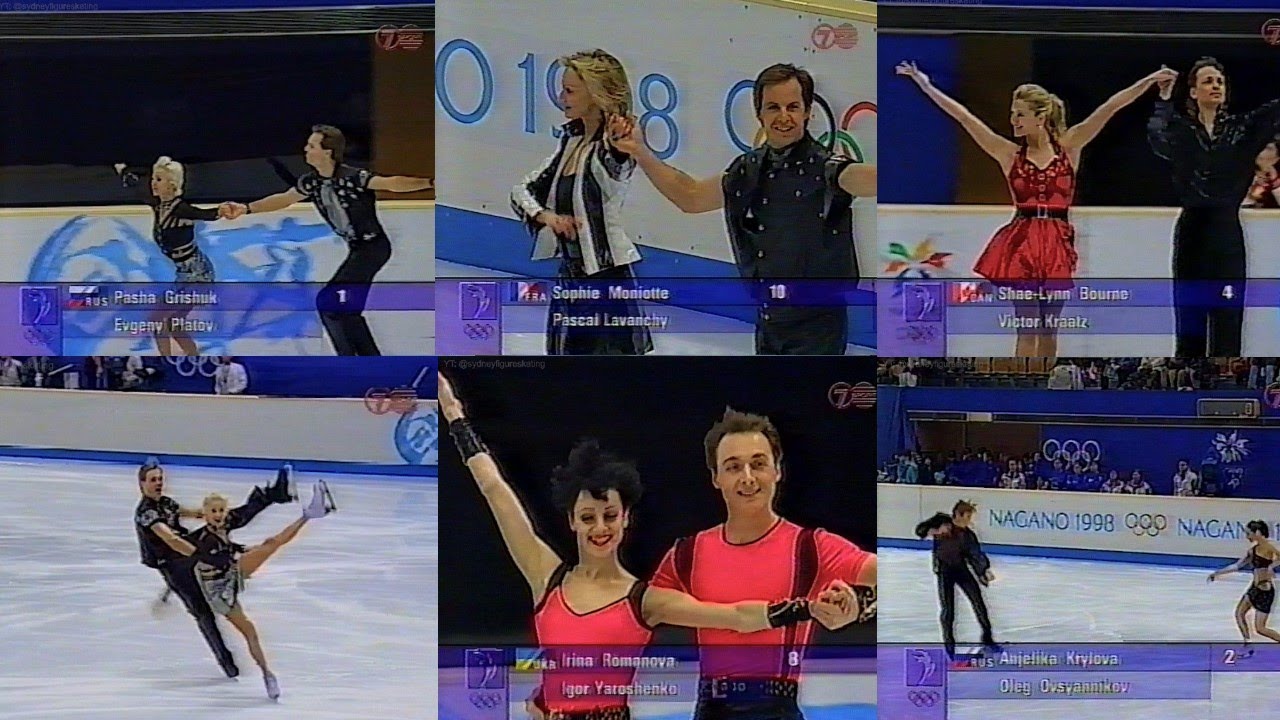 The Jive | Ice Dance ⛸ 1998 Nagano | Set 4 of 4 (Original Dance, Group 5 w/ Grishuk & Platov)
