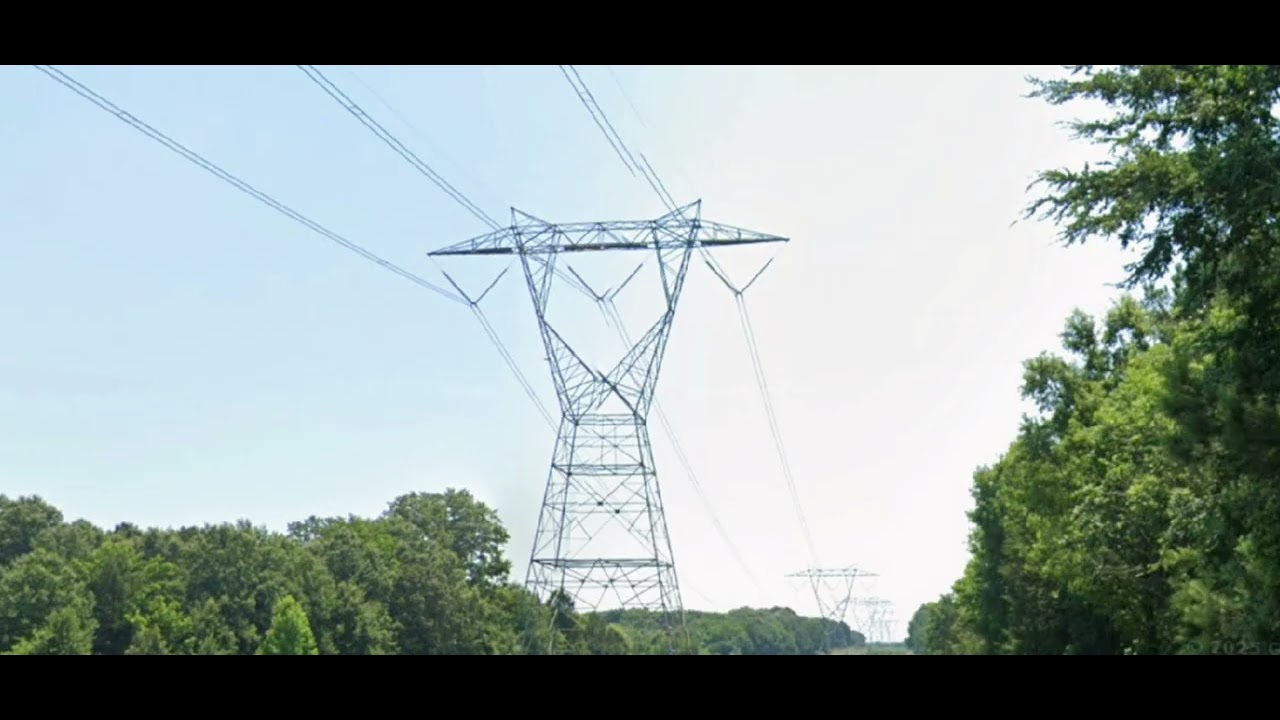Power lines in North Carolina part 3