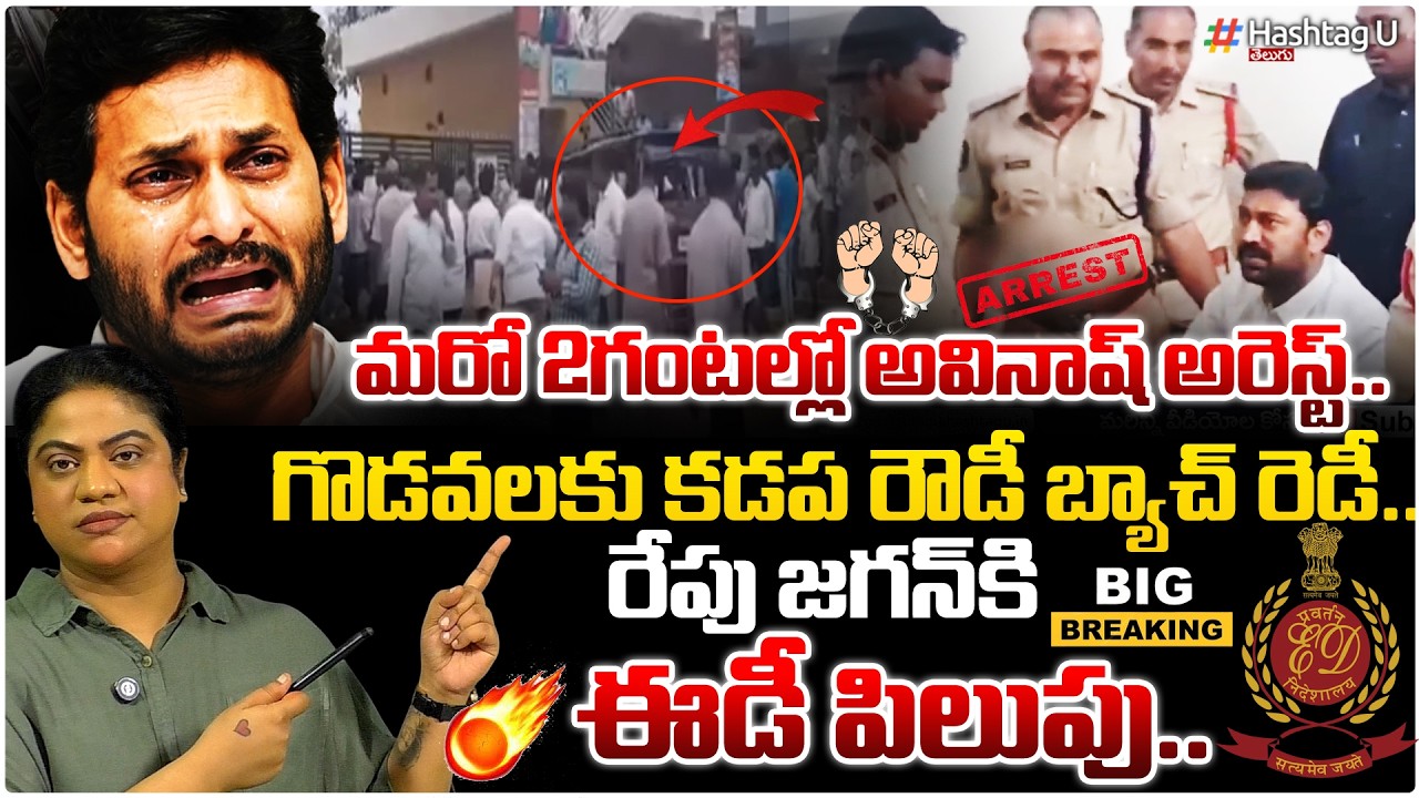 అవినాష్ అరెస్ట్ ఆర్డర్ |🚨VIVEKA CASE BIG TWIST AVINASH ARREST ORDERS N ED NOTICE TO JAGAN FOR TOM🚨