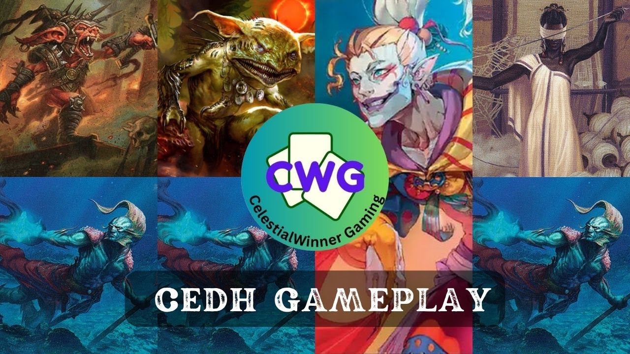 CEDH Gameplay! Rograkh/Thrasios vs Krark/Thrasios vs Kefka vs Tymna/Thrasios!