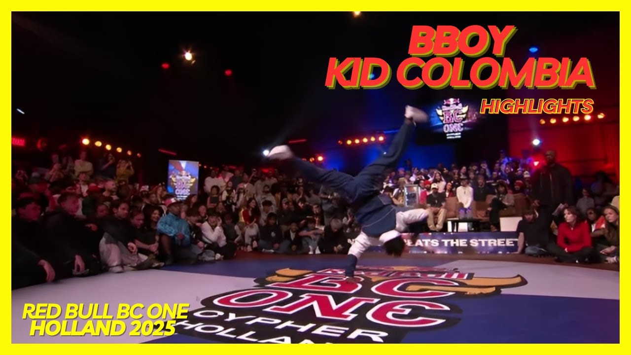 BBOY KID COLOMBIA | HIGHLIGHTS | RED BULL BC ONE CYPHER | HOLLAND 2025