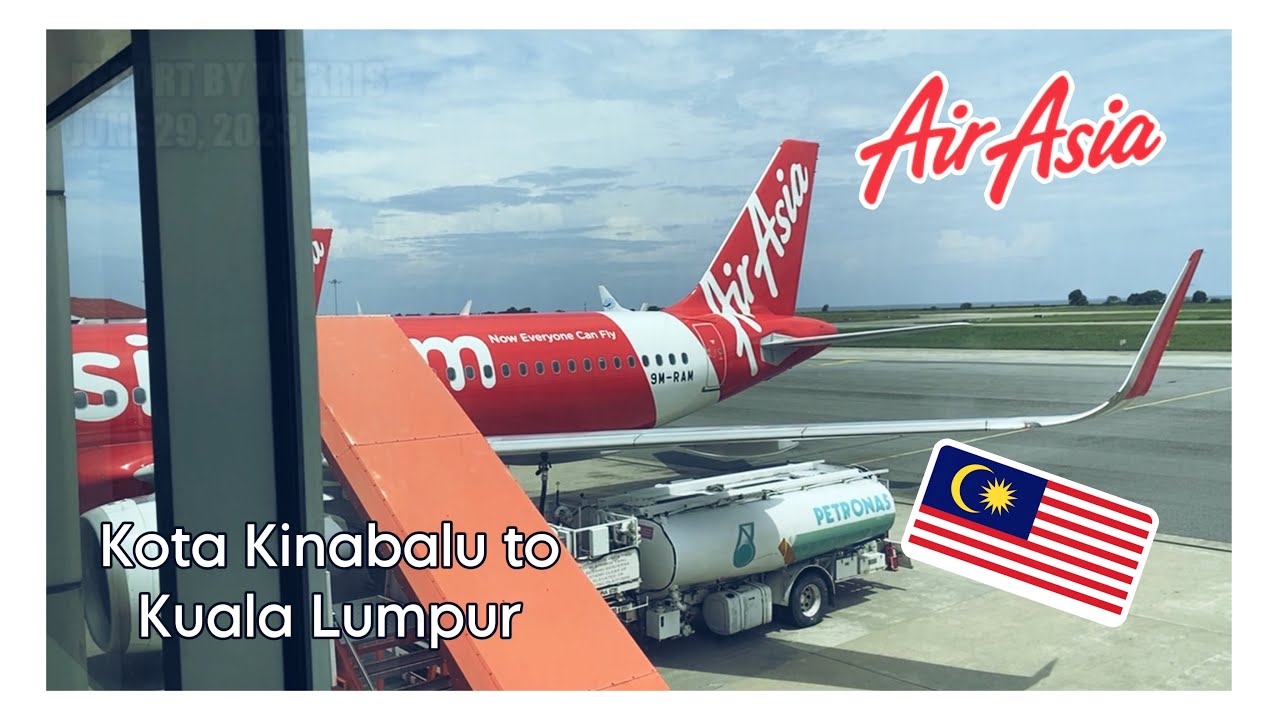 TRIP REPORT | AIRASIA | AIRBUS A320NEO | AK5113 |  KOTA KINABALU TO KUALA LUMPUR