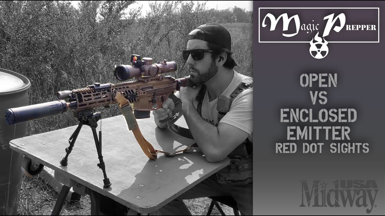 Open vs Enclosed Emitter Red Dot Sights: Which One Do You Need and Why? | Magic Prepper