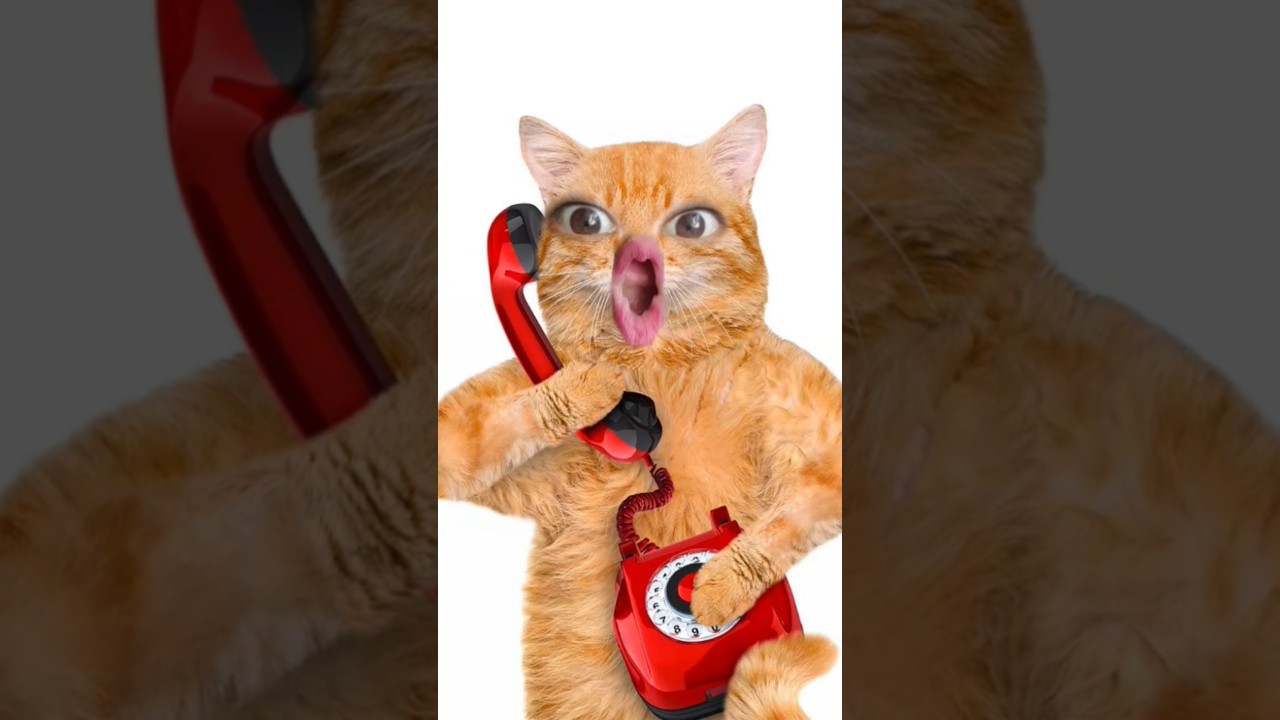 Hello Kon ☎️😻 ?? please like subscribe 🙏 #shorts #funnycat #youtubeshorts #youtube