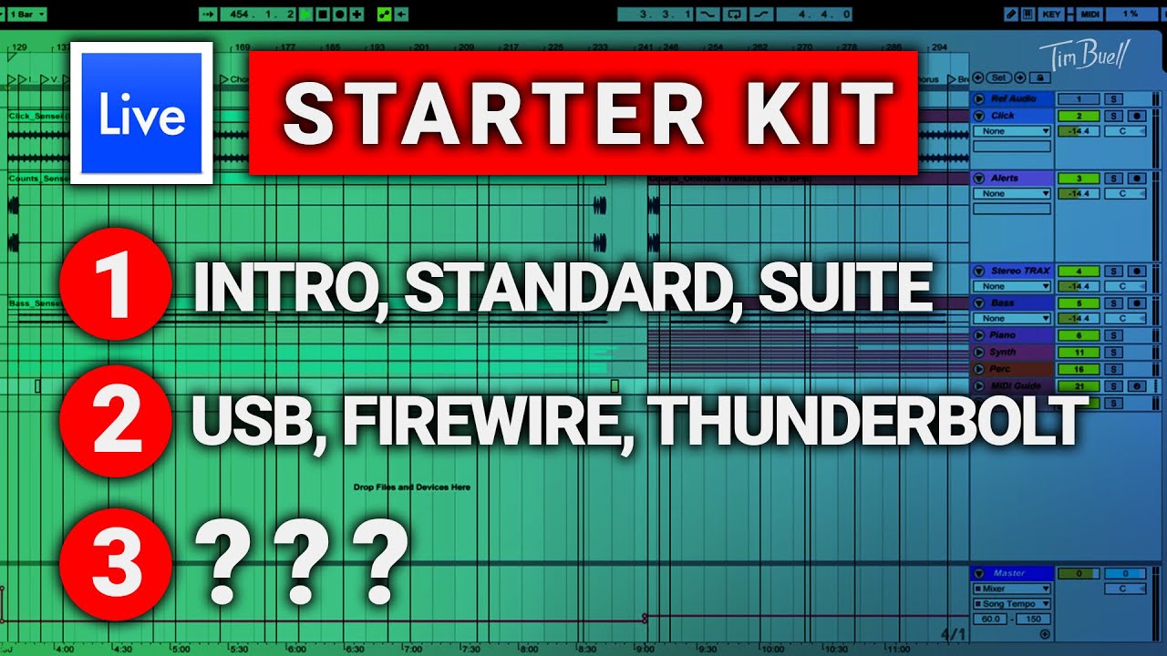 3 beginner steps to BACKING TRACKS | Ableton Live Tutorial