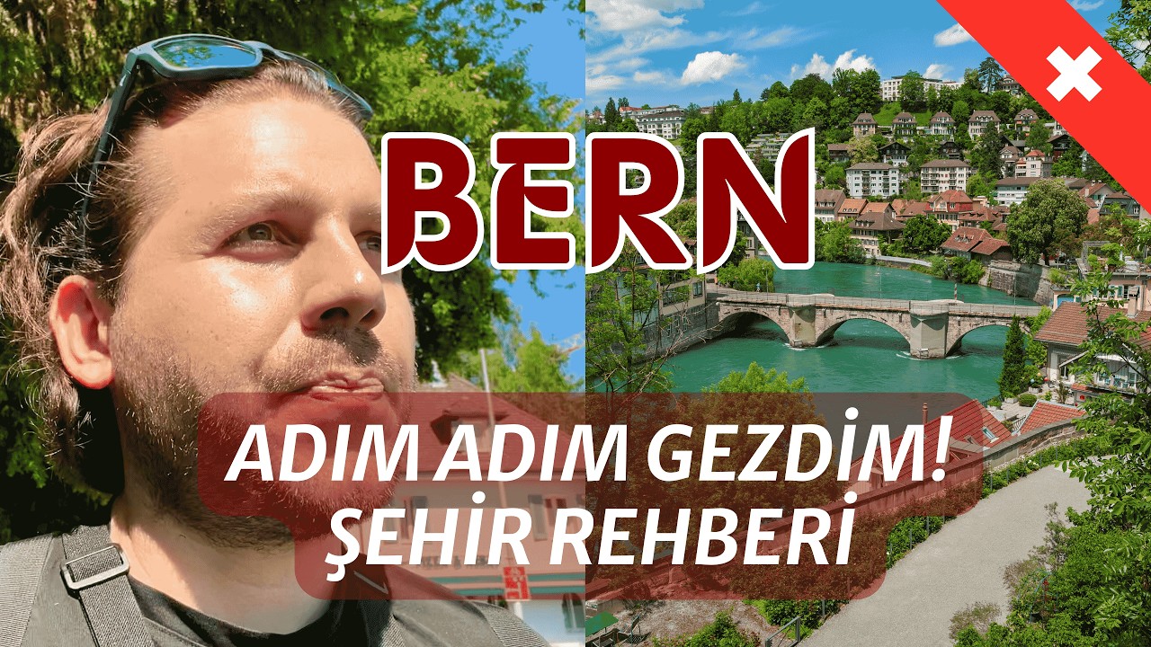 Bern'de 1 Gün! Şehrin En Güzel Noktaları! #vlog