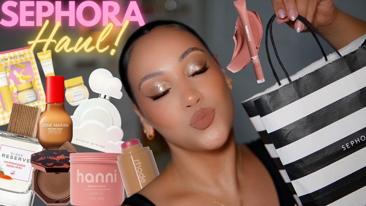 SEPHORA HAUL! 🛍️ WHAT'S NEW AT SEPHORA?! FRAGRANCE, BEAUTY + MORE!  | AMY GLAM ✨