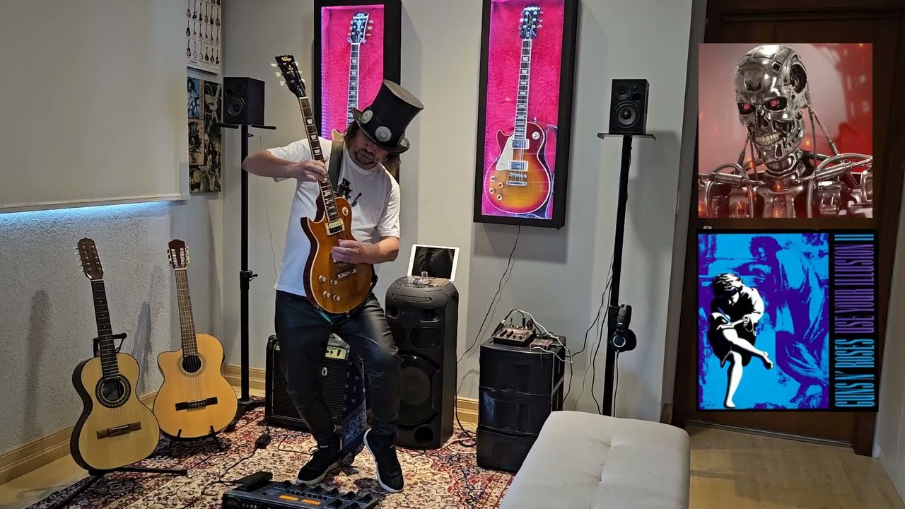 You Could Be Mine (Guns N' Roses) - Vintage Paradise Les Paul - Boss GT-100